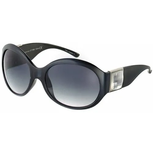 Солнцезащитные очки ESPRIT, стрекоза, оправа: пластик, градиентные, с защитой от УФ, для женщин, черный/черный