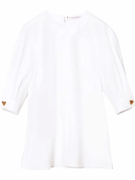 Carolina Herrera блузка с объемными рукавами