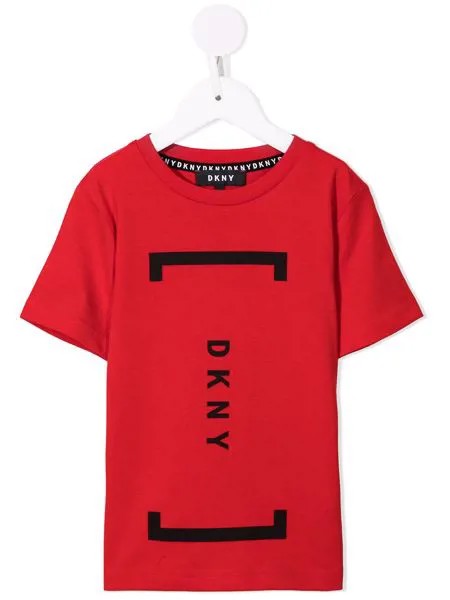 Dkny Kids футболка с логотипом