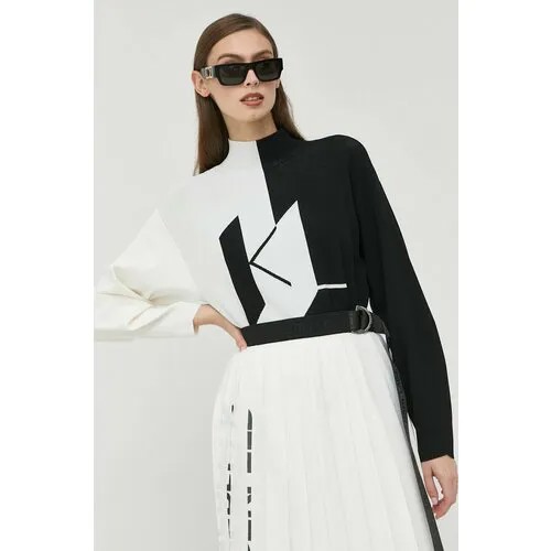 Водолазка Karl Lagerfeld, размер M, белый