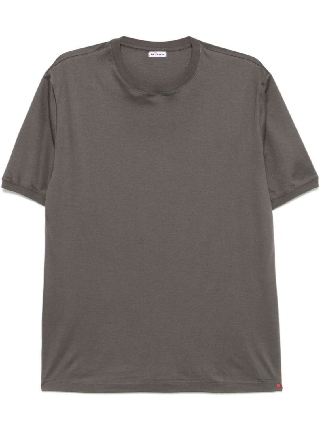 Kiton футболка с круглым вырезом, серый