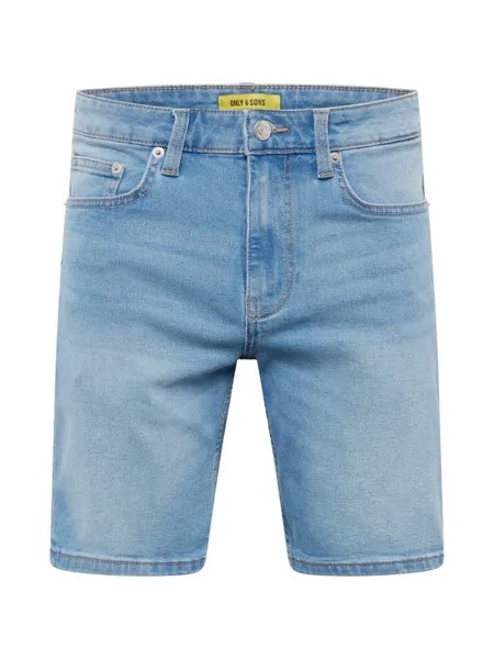 Повседневные джинсы Only & Sons WEFT, синий джинсовый