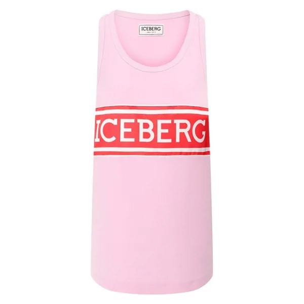 Топ с логотипом бренда Iceberg