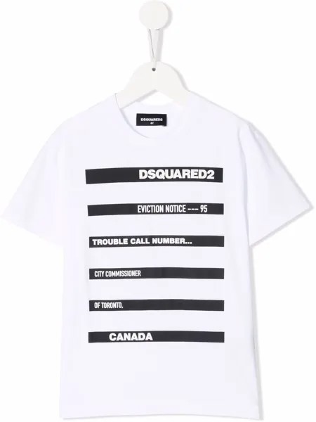 Dsquared2 Kids футболка с логотипом