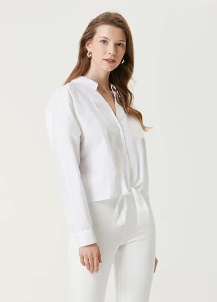 Белая блузка из поплина tiffany Marciano