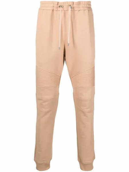 Balmain спортивные брюки с кулиской и логотипом