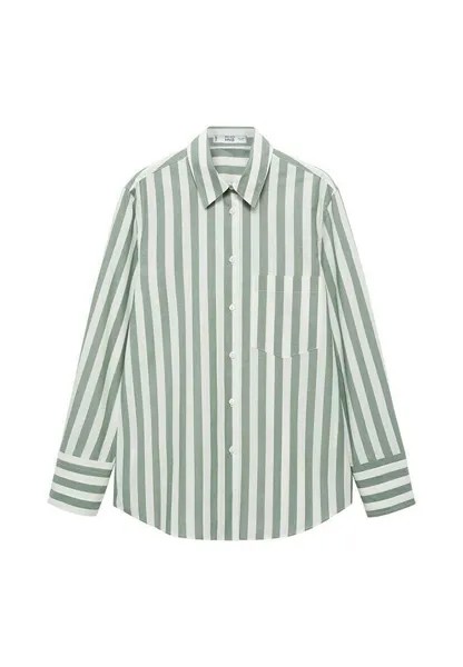 Рубашка RENOIR Mango, зеленый