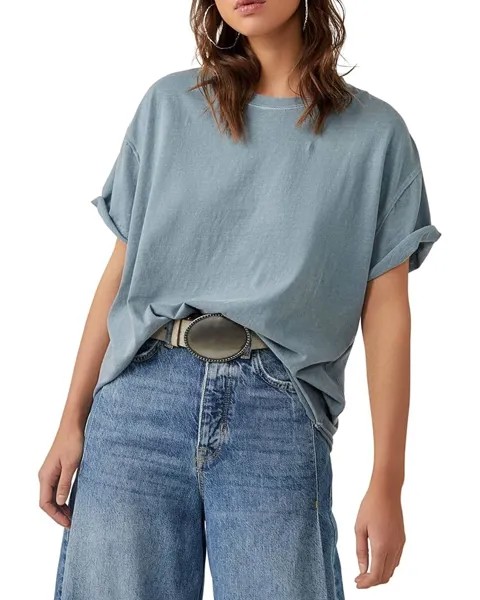 Футболка Free People Nina, цвет Blue Mirage