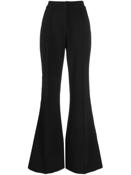 Elie Saab расклешенные брюки, черный