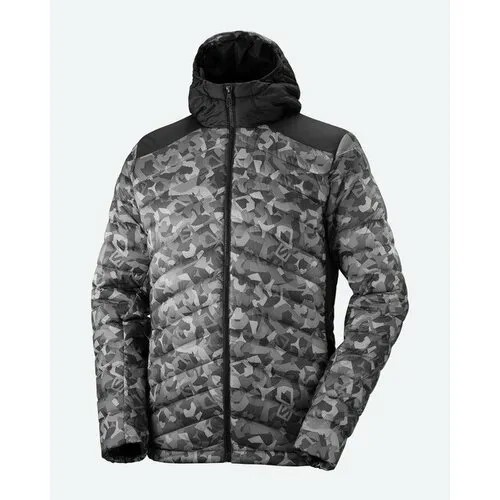 Куртка Salomon, размер L/50, хаки, серый