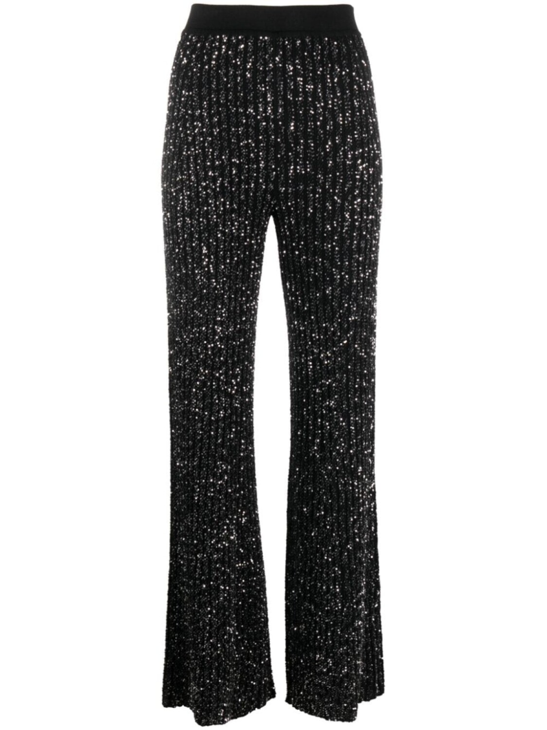 Missoni брюки с пайетками, черный