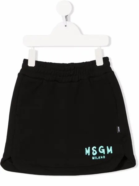 MSGM Kids юбка с логотипом