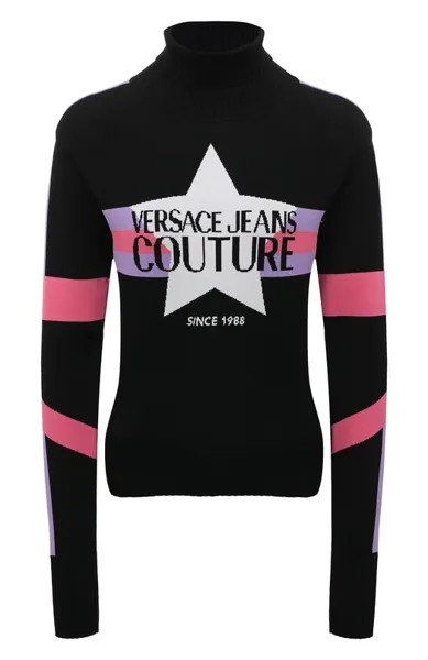 Водолазка из вискозы Versace Jeans Couture