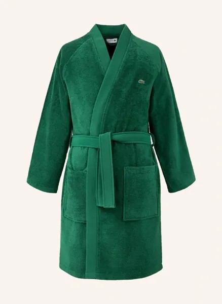Халат л дефиле Lacoste, зеленый