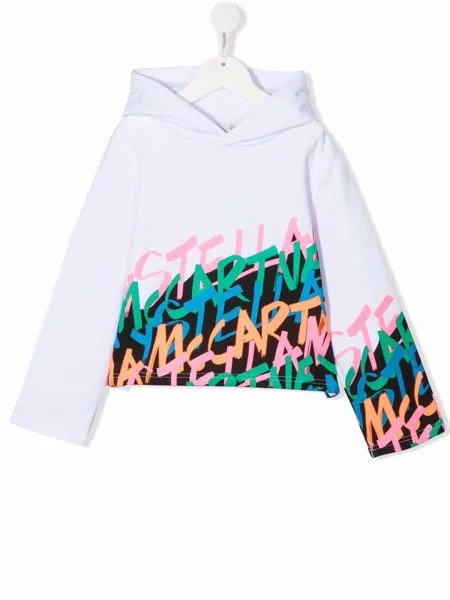 Stella McCartney Kids худи с логотипом