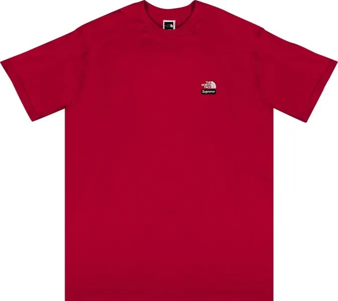 Футболка Supreme x The North Face Bandana Tee 'Red', красный