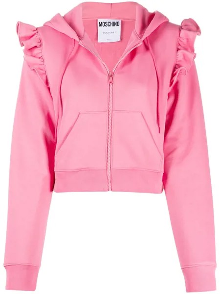 Moschino худи с оборками
