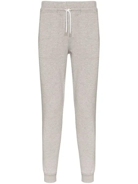Maison Kitsuné спортивные брюки с нашивкой
