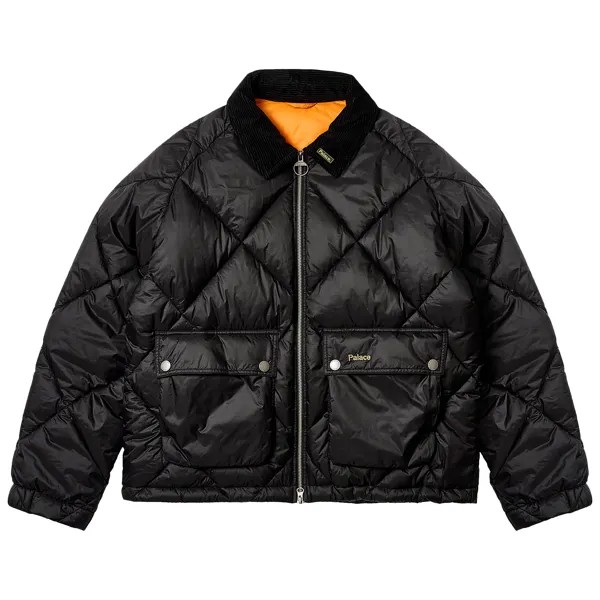 Стеганая куртка Barbour x Palace Dom, цвет Черный