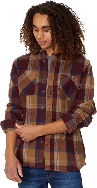 Рубашка O'Neill Landmarked Heavyweight Long Sleeve Flannel, бордовый