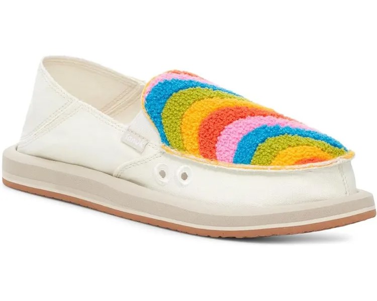 Кроссовки Sanuk Donna Rainbow, цвет Multi