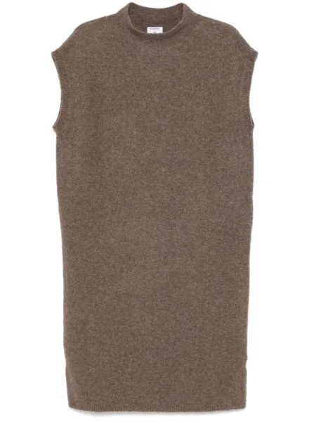 Filippa K трикотажное платье миди, коричневый
