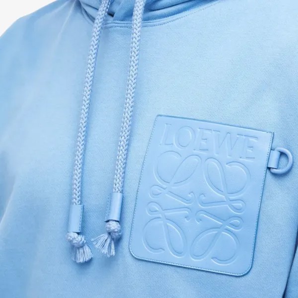 Loewe Толстовка с накладными карманами Anagram, синий
