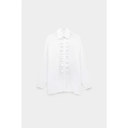 Рубашка Alpe Cashmere, размер 40, белый