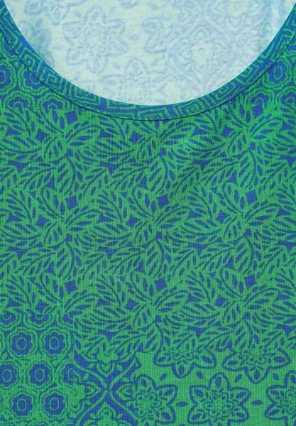 Платье из джерси Patchwork Print Cecil, серое