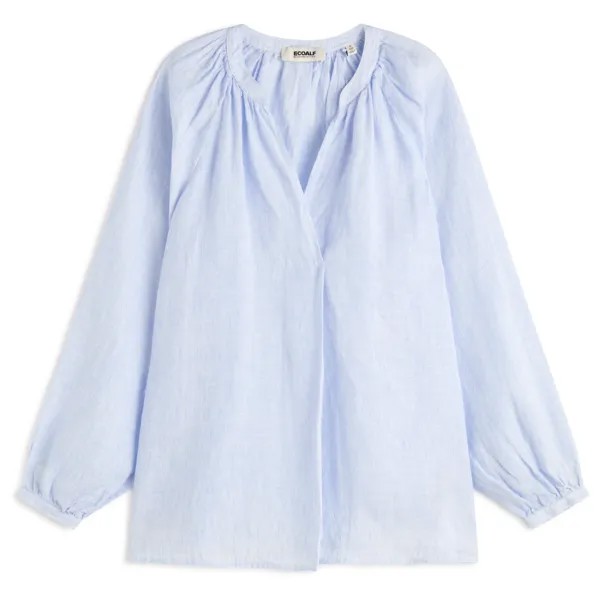 Блузка Ecoalf Women's Laialf Stripes Shirt, цвет Light Blue