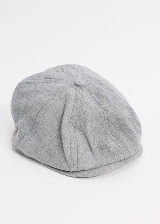 Плоская кепка Ben Sherman-Серый
