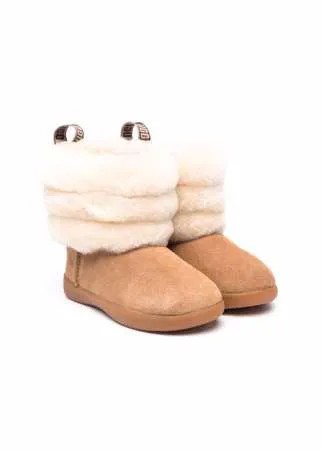 UGG Kids угги Fluff с логотипом