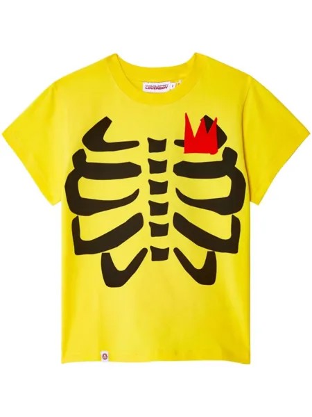 Charles Jeffrey Loverboy футболка с графичным принтом, желтый
