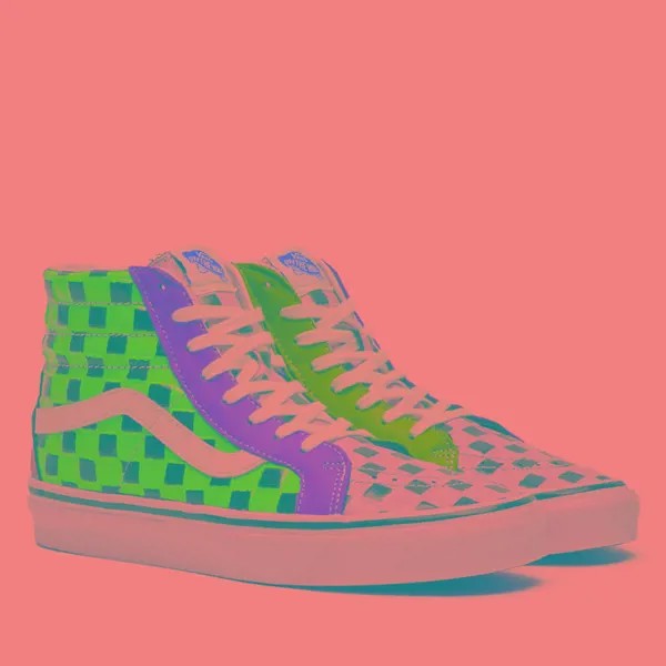 Кеды женские Vans SK8-Hi 38 DX Anaheim Factory разноцветные 37 EU