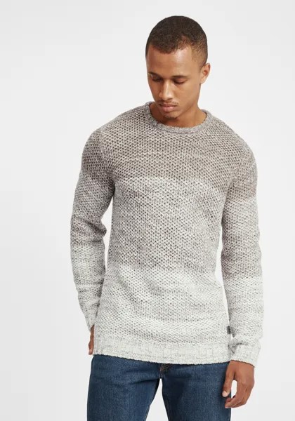 Пуловер !SOLID Strick, серый