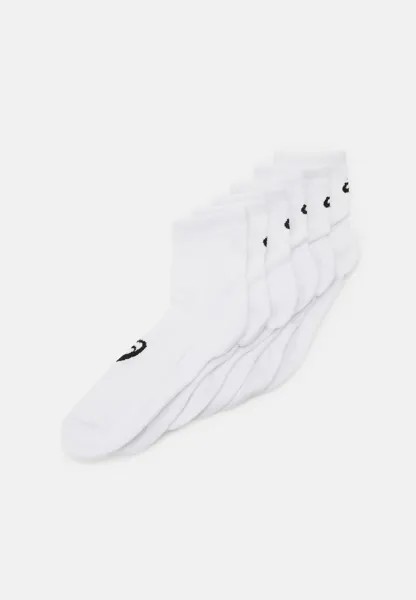 Спортивные носки QUARTER SOCK UNISEX 6 PACK ASICS, белый