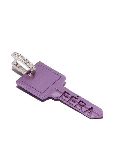 EÉRA большая серьга Key из белого золота