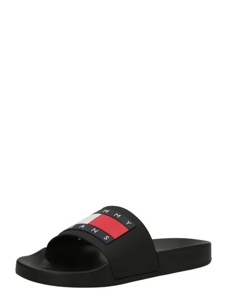 Мюли Tommy Jeans Mules Essential, черный