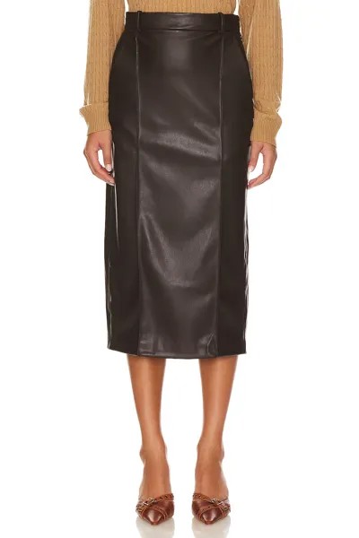 Юбка Enza Costa Soft Leather Trouser, цвет Espresso