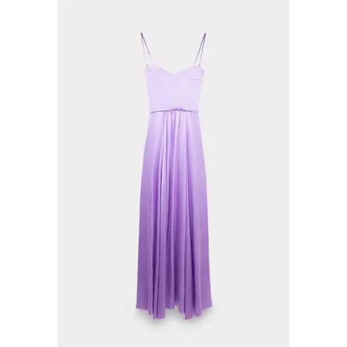 Платье Forte Forte, вечернее, полуприлегающее, миди, размер I, фиолетовый