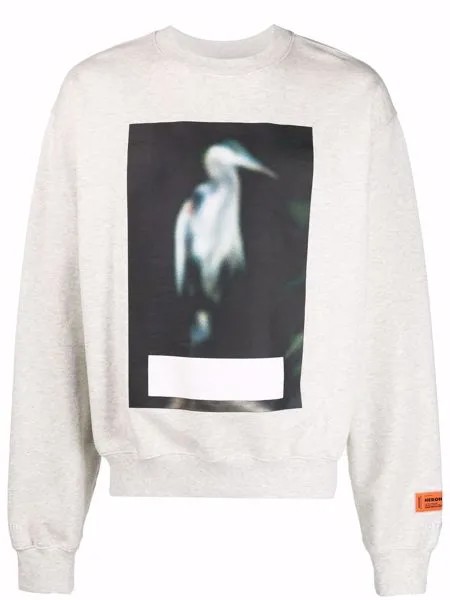 Heron Preston толстовка с принтом