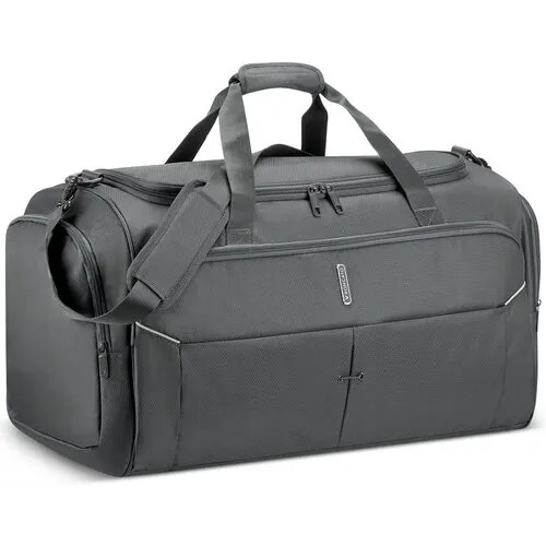 Сумка дорожная RONCATO, 50 л, 51х34х29 см, ручная кладь, серый