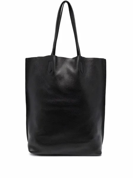 12 STOREEZ grained leather tote bag