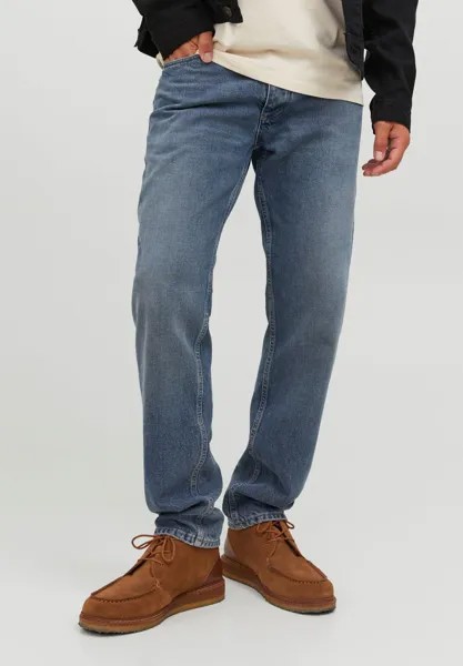 Джинсы-сигареты Jjimike Jjcole Jack & Jones, цвет blue denim