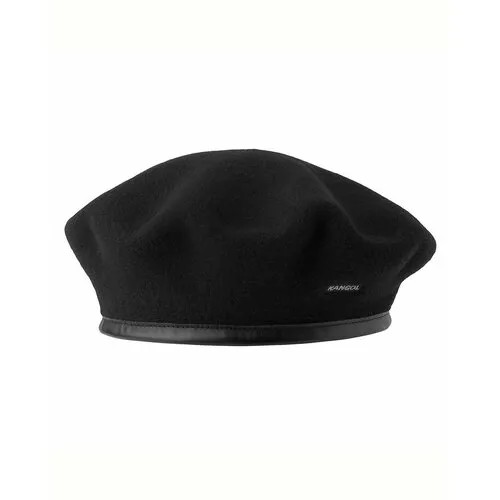 Берет KANGOL Берет Kangol Monty Beret Wool 0248HT (BK001 Black, S), размер S, черный