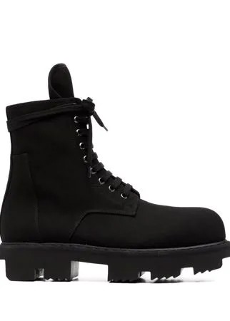 Rick Owens DRKSHDW массивные ботинки на шнуровке