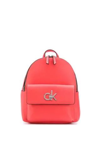 Calvin Klein структурированный рюкзак с металлическим логотипом