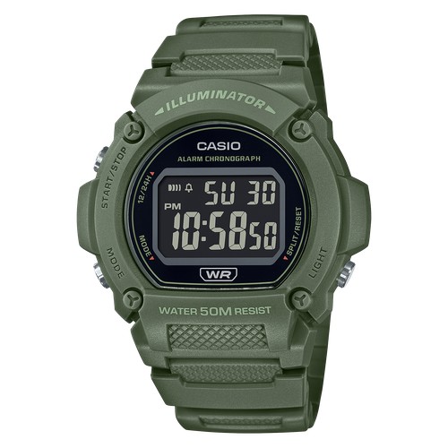Наручные часы CASIO, зеленый
