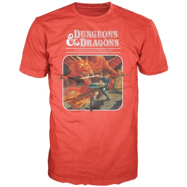 Футболка с коротким рукавом BIOWORLD Dungeons & Dragons, красный