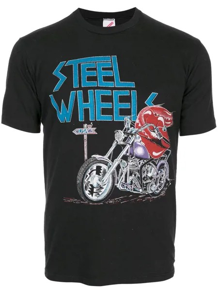 Fake Alpha Vintage 1980s Rolling Stones print T-shirt